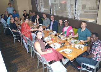 Grad welcome lunch Aug 2025